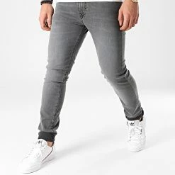 Promo 😉 Jean Skinny DADASM7J Gris Anthracite de Kaporal 🤩