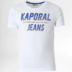 Remise 😉 Tee 👚 Shirt Enfant Roar Blanc de Kaporal 👍