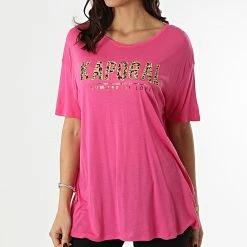 Les meilleures critiques de 😍 Tee 👚 Shirt Femme Koet Rose de Kaporal 🛒