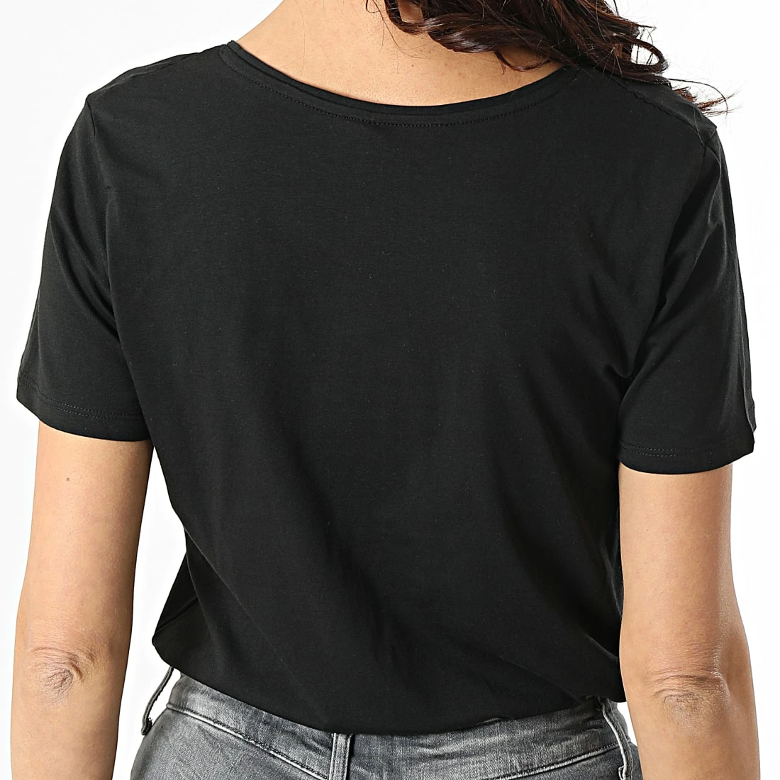 Meilleur prix 😀 Tee 👕 Shirt Femme Kolet Noir de Kaporal 😍 – Image 4