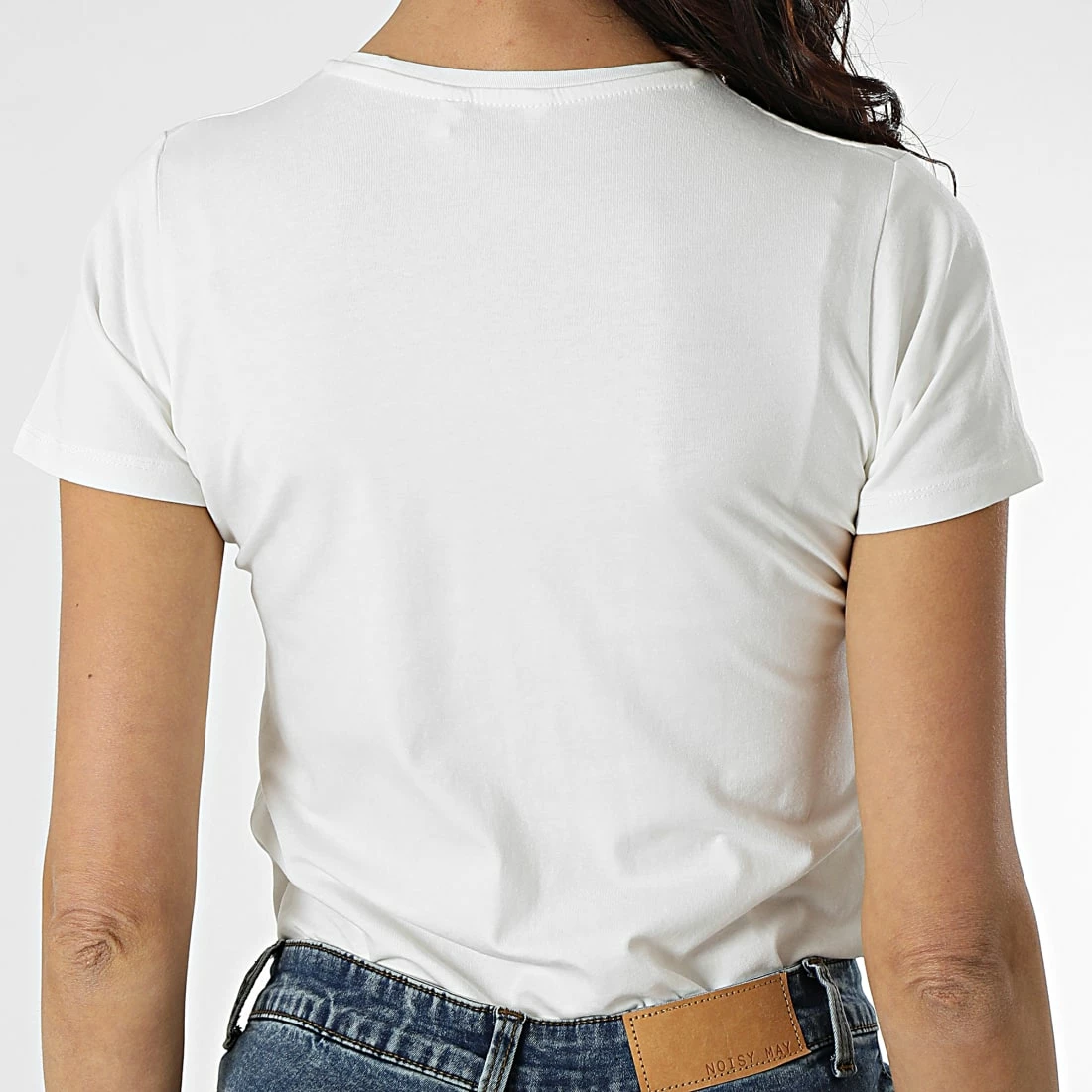 Vente flash 😀 Tee 👚 Shirt Femme Krak Blanc de Kaporal 🔔 – Image 4