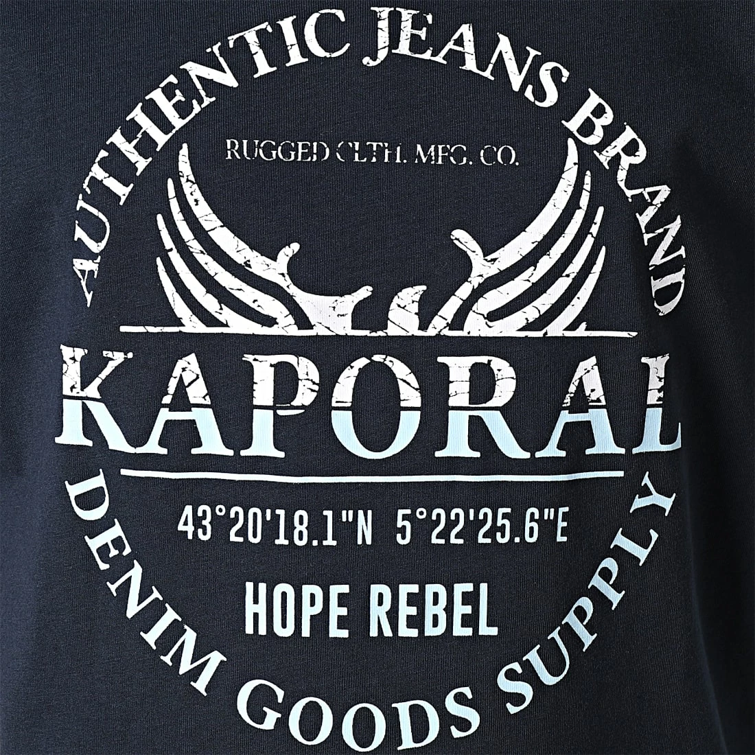 Nouveau 🎉 Tee 👕 Shirt Enfant Robin Bleu Marine de Kaporal ✨ – Image 2