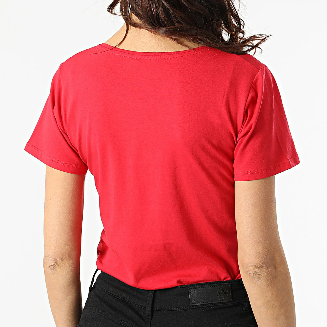 Acheter 😉 Tee 👚 Shirt Femme Krew Rouge de Kaporal 🌟 – Image 4