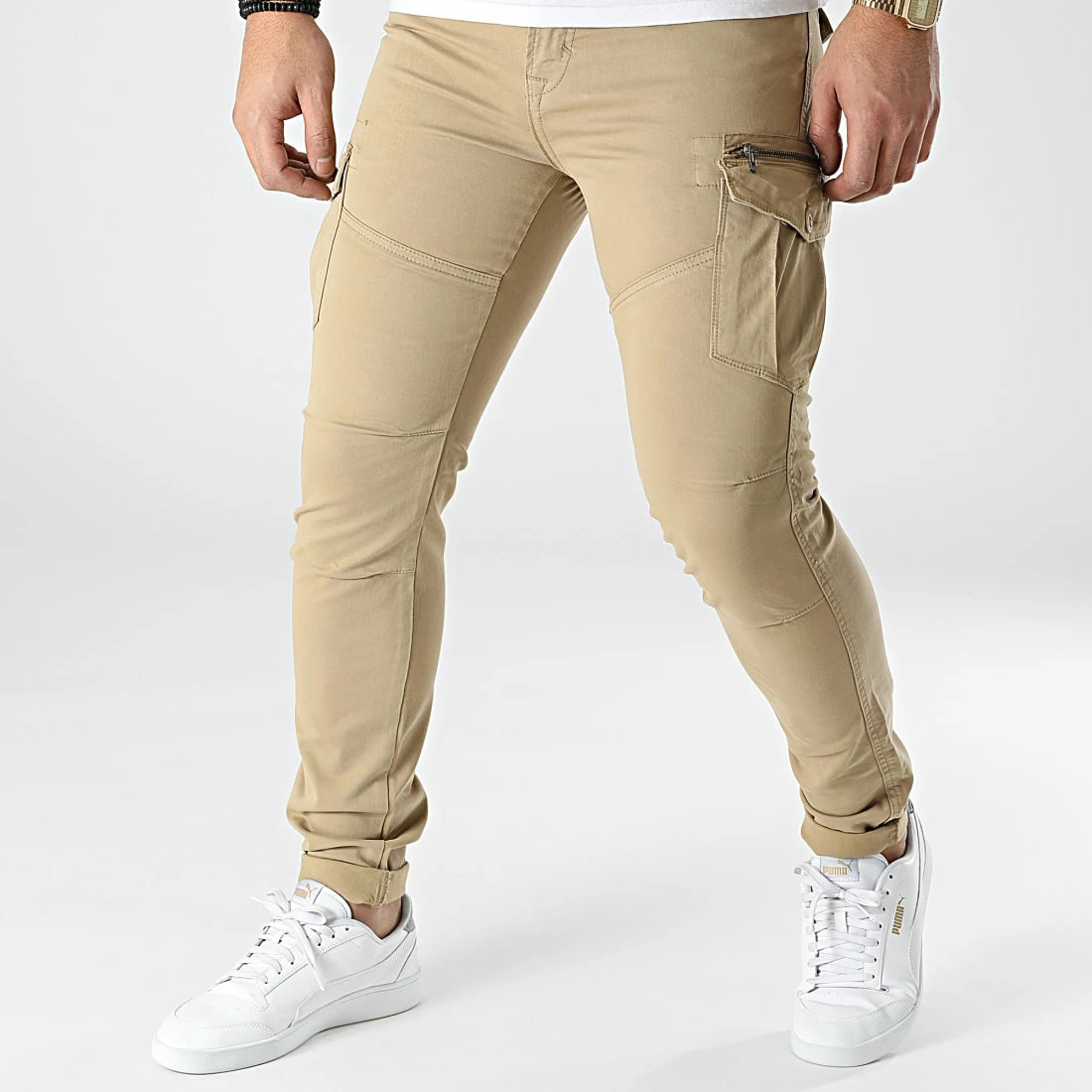 Meilleur prix 🌟 Pantalon Cargo Kali Beige de Kaporal 🎁