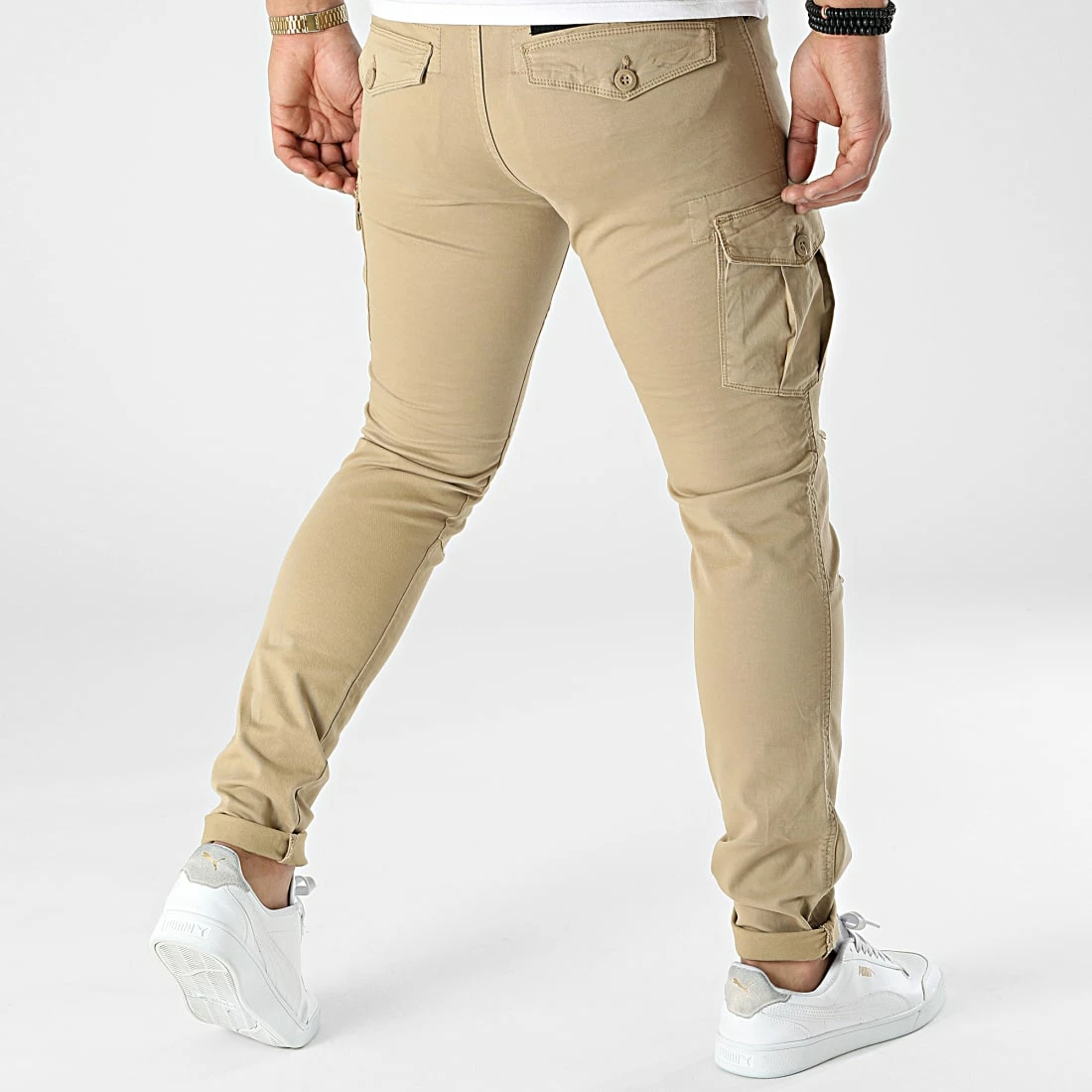 Meilleur prix 🌟 Pantalon Cargo Kali Beige de Kaporal 🎁 – Image 4