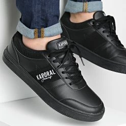 Le moins cher 😉 Baskets Declan 40018 Noir de Kaporal ⌛