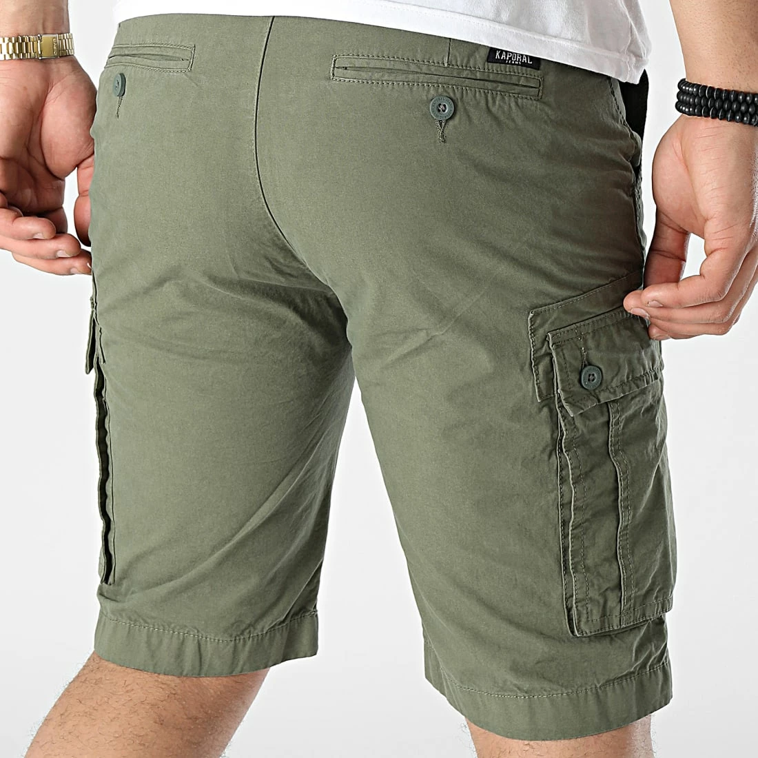 Top 10 🤩 Short Cargo Norge Vert Kaki de Kaporal 😀 – Image 4