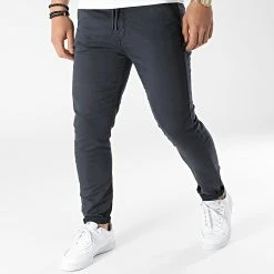Acheter 😀 Pantalon Chino Jogg IRWIXM7J Bleu Marine de Kaporal 🎉