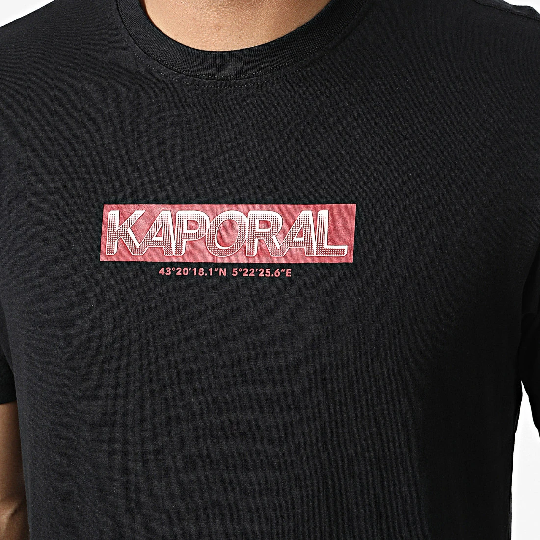 De gros 🔥 Tee 👕 Shirt Barry Noir de Kaporal ✨ – Image 2