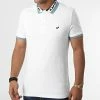 Meilleure vente 😀 Polo Manches Courtes Brazim Blanc de Kaporal 🎉