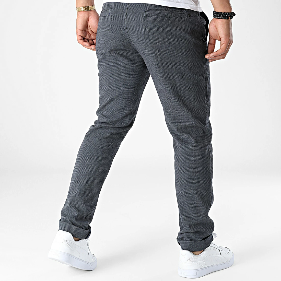 Meilleur prix đ Pantalon Chino Tardem Bleu Marine de Kaporal đ â Image 4