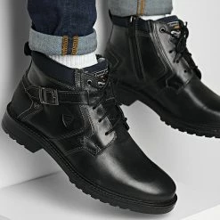 Le moins cher 🛒 Chaussures Graciano 40004 Black de Kaporal ⭐