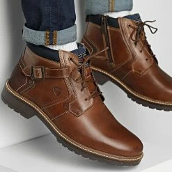 Budget 😉 Chaussures Graciano 40435 Tan de Kaporal 🥰