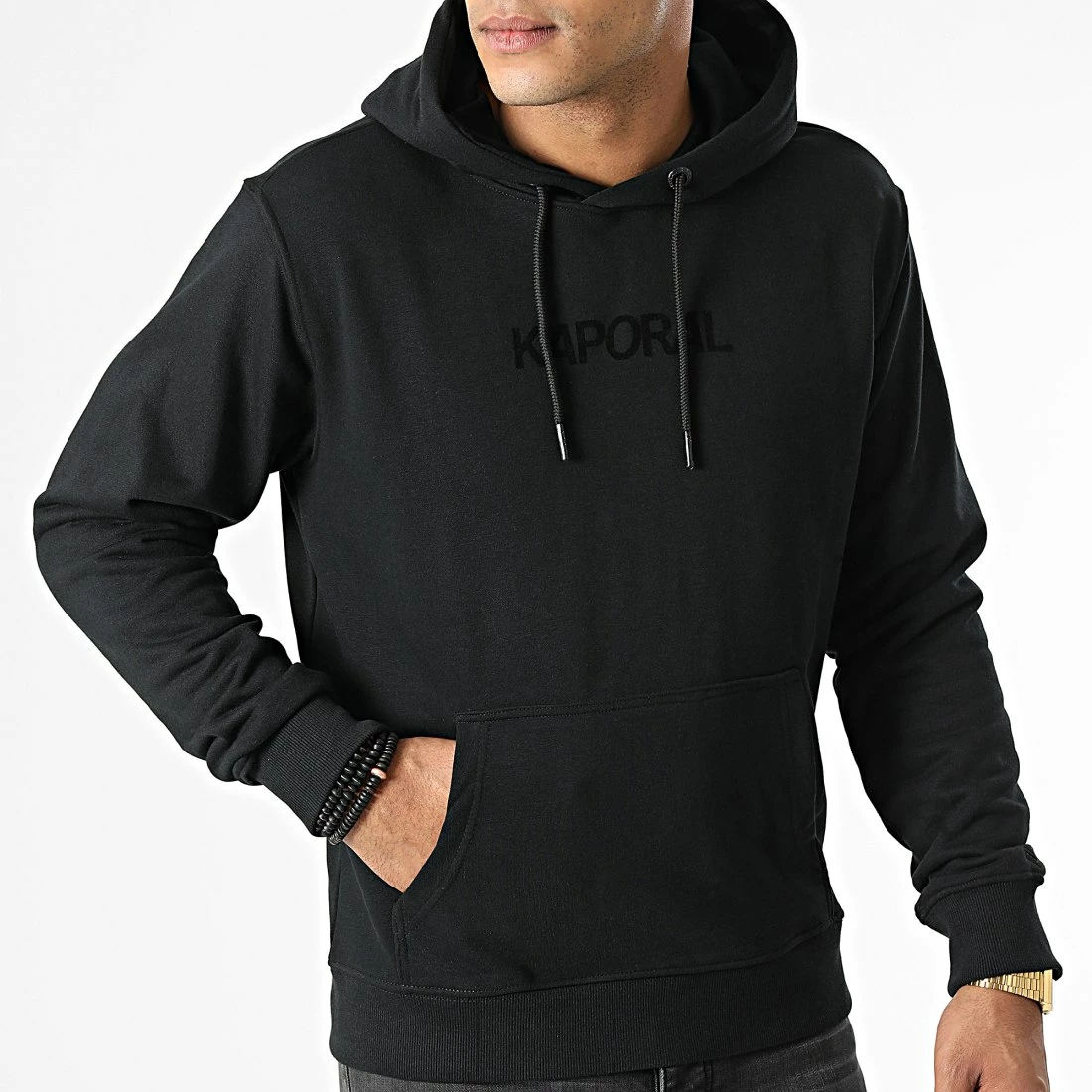 Sortie 🎉 Sweat Capuche Park Noir de Kaporal 🌟 – Image 3