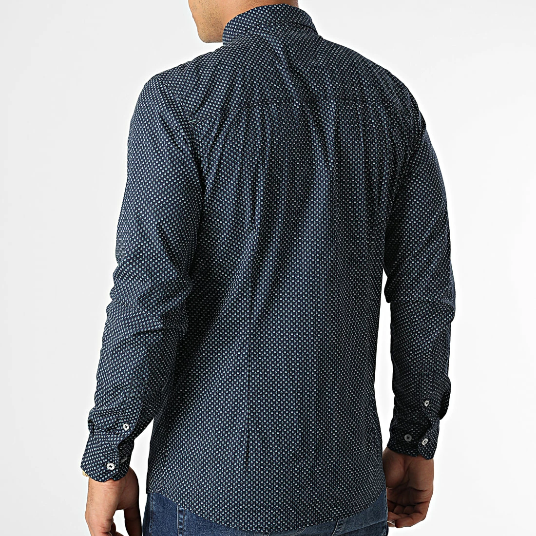 De gros 🎉 Chemise Manches Longues Tony Bleu Marine de Kaporal 👍 – Image 4