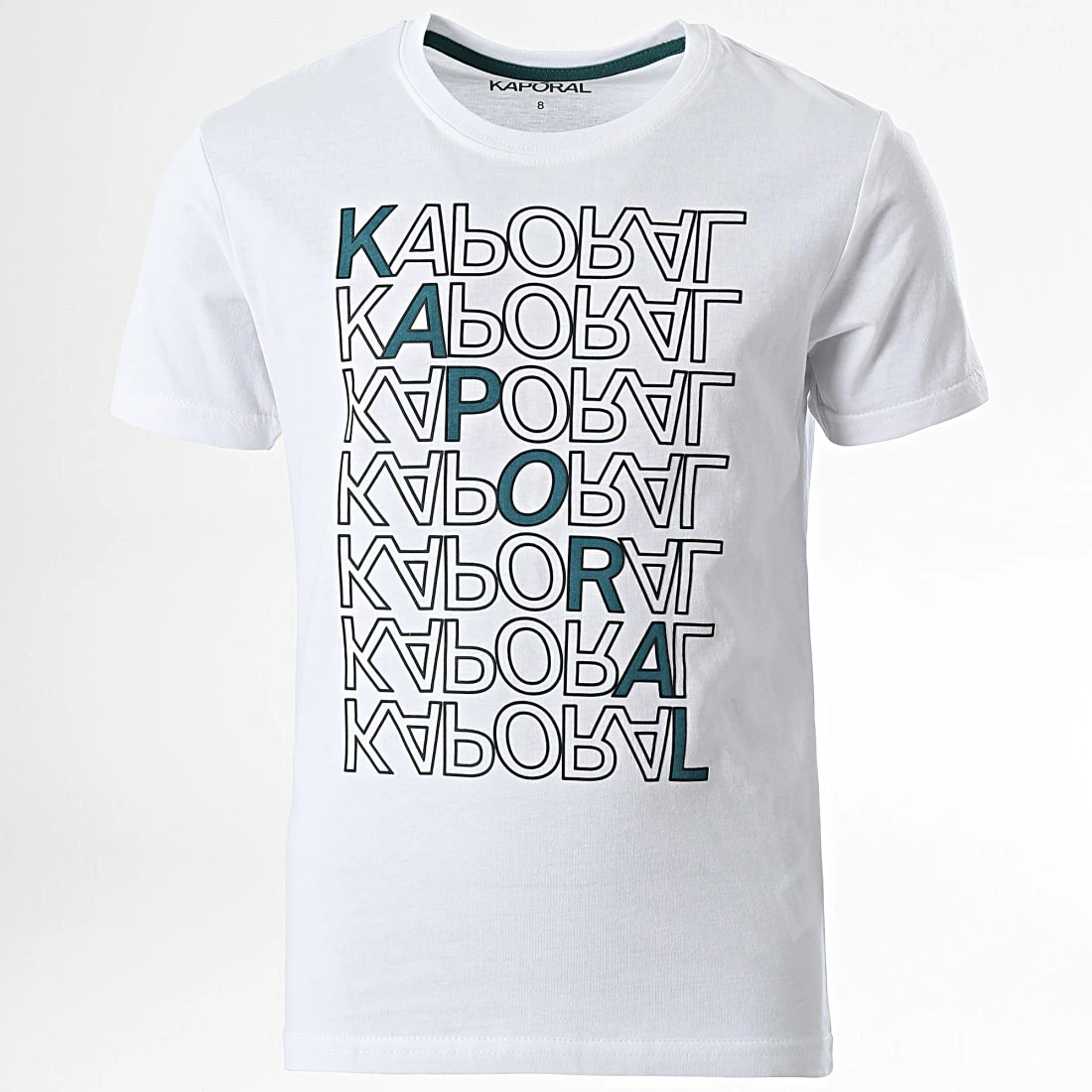 De gros 🎉 Tee 👚 Shirt Enfant Maxe Blanc de Kaporal 👏