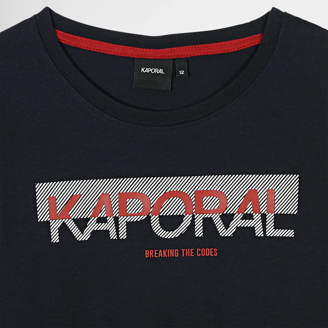 Coupon 👏 Tee 👚 Shirt Manches Longues Enfant Monty Bleu Marine de Kaporal 😍 – Image 2