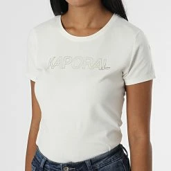 Les meilleures critiques de 🔥 Tee 👚 Shirt Femme Faro Blanc de Kaporal 👍