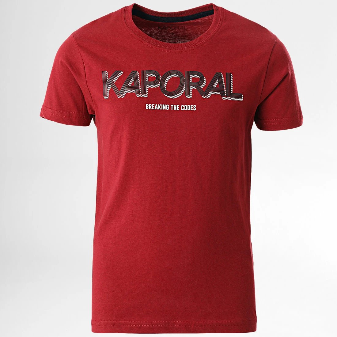 Le moins cher ❤️ Tee 👕 Shirt Enfant Miran Bordeaux de Kaporal ❤️