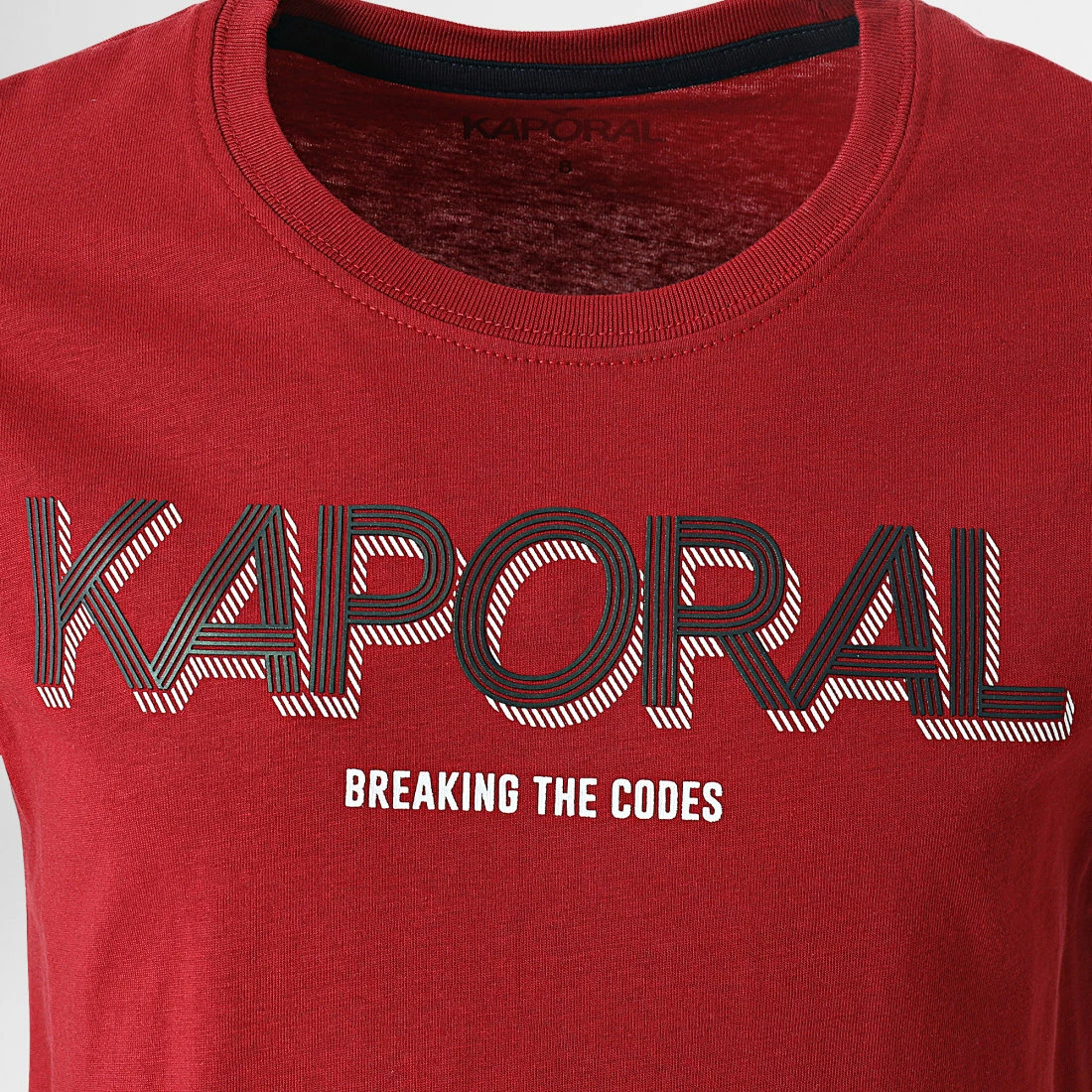 Le moins cher ❤️ Tee 👕 Shirt Enfant Miran Bordeaux de Kaporal ❤️ – Image 2