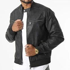 Meilleure vente ⭐ Veste Biker Sally Noir de Kaporal 🛒