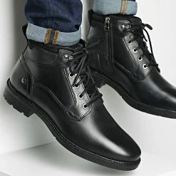 Le moins cher 🤩 Chaussures Gadol 44849 Black de Kaporal 🎁