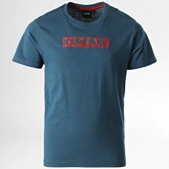 Bon marché 😍 Tee 👚 Shirt Enfant Mano Bleu Pétrole de Kaporal ❤️