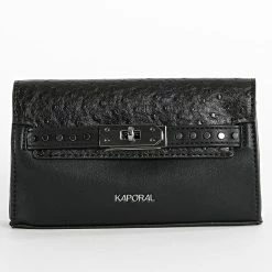 Nouveau đ Portefeuille Femme Loire Noir de Kaporal âïž