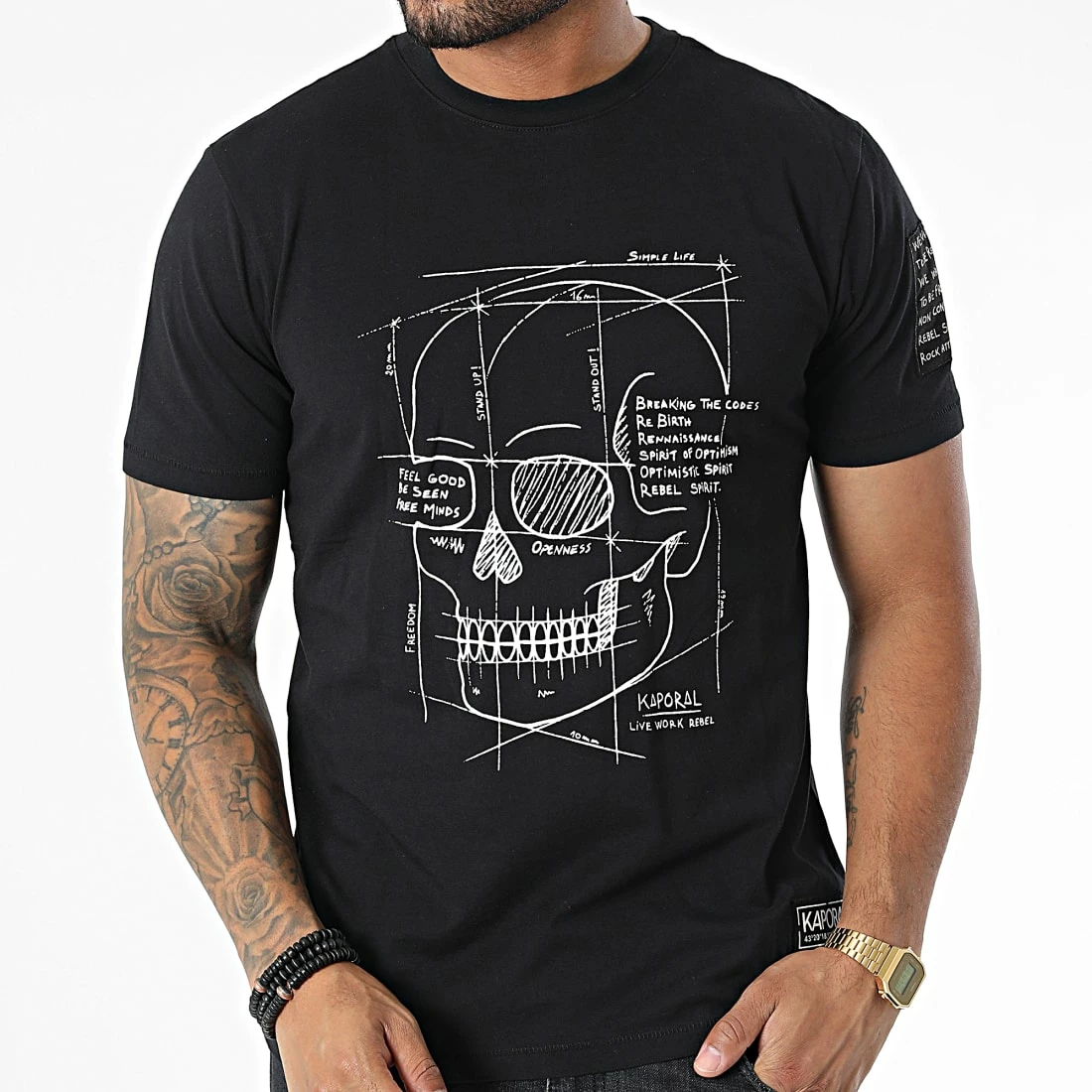 Promo ✨ Tee 👚 Shirt Beck Noir de Kaporal 😍 – Image 3