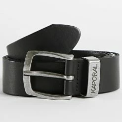 Top 10 ✨ Ceinture Cuir Hedas Noir de Kaporal 🔔