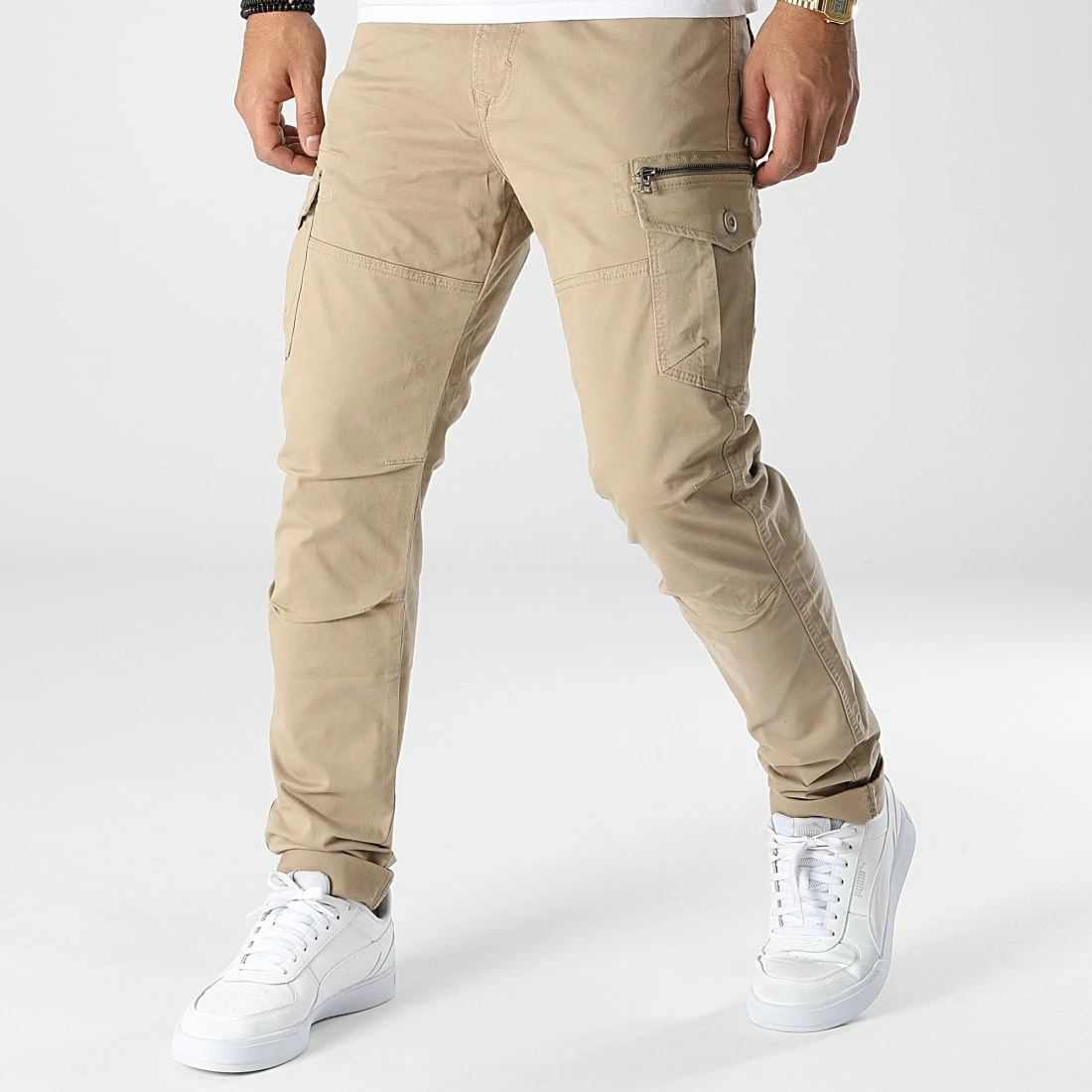 Bon marché 👏 Pantalon Cargo Kalim Beige de Kaporal ⌛
