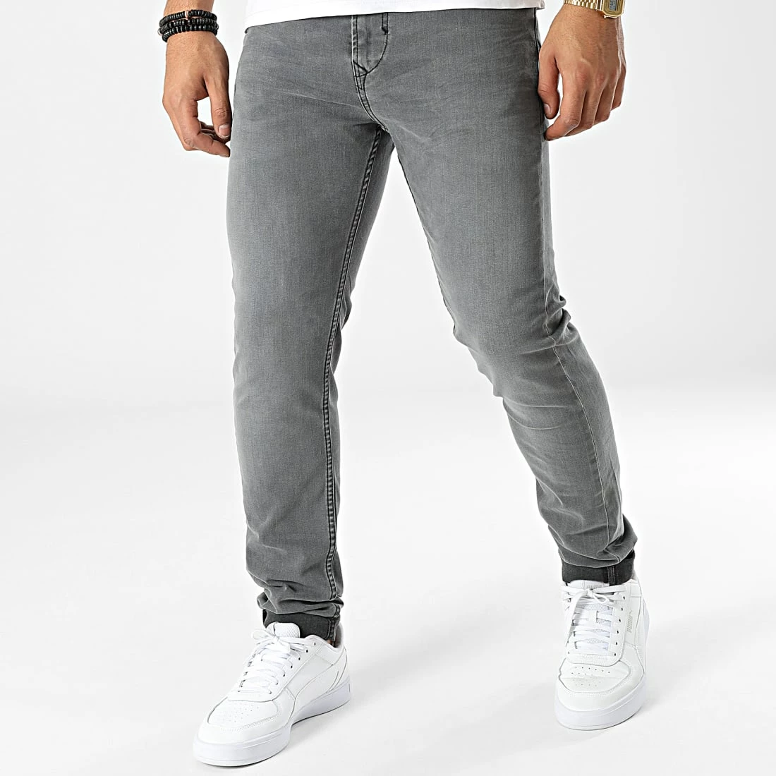 Budget 🧨 Jean Slim Darkk Gris de Kaporal 👏