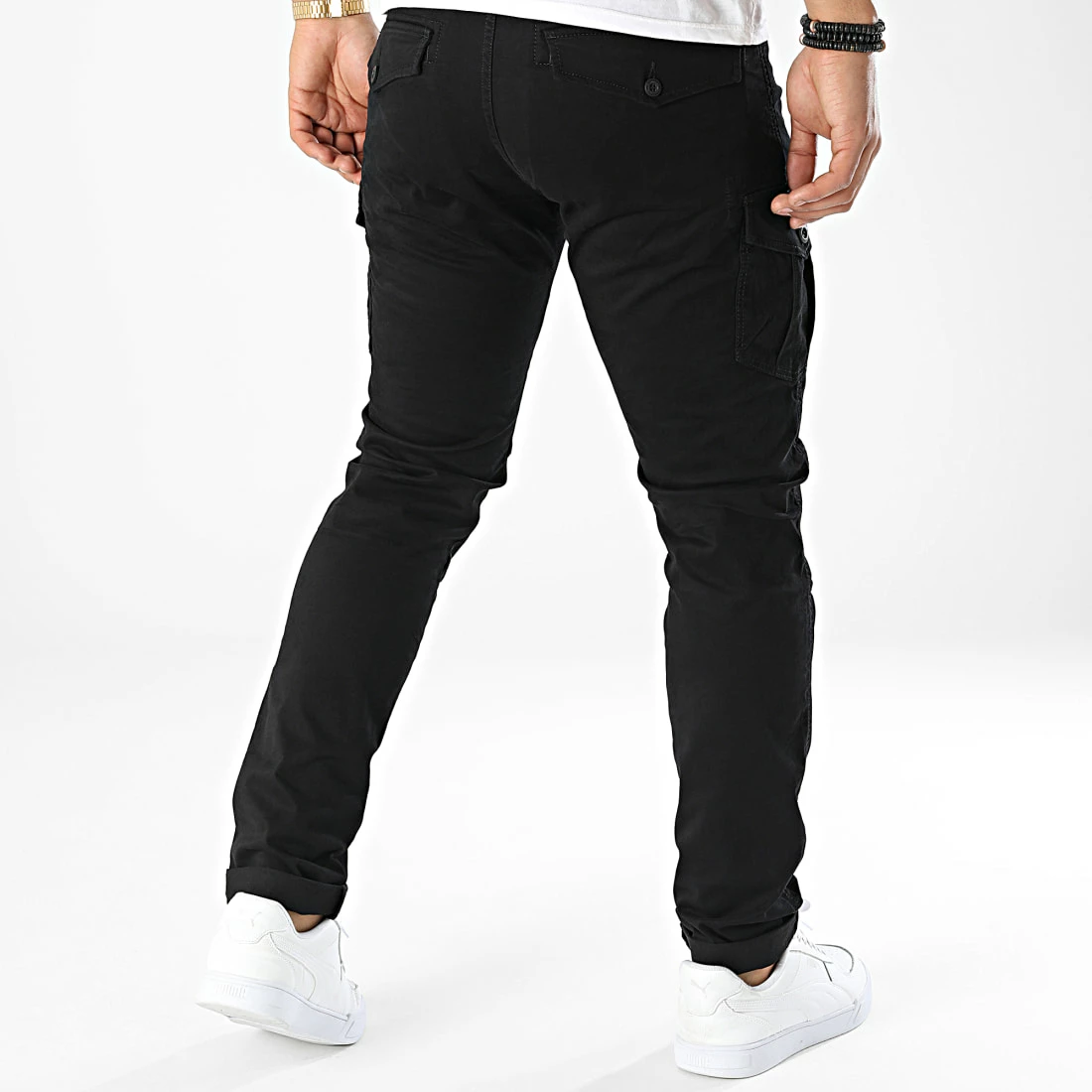 Le moins cher 😉 Pantalon Cargo Kali Noir de Kaporal 🔔 – Image 4