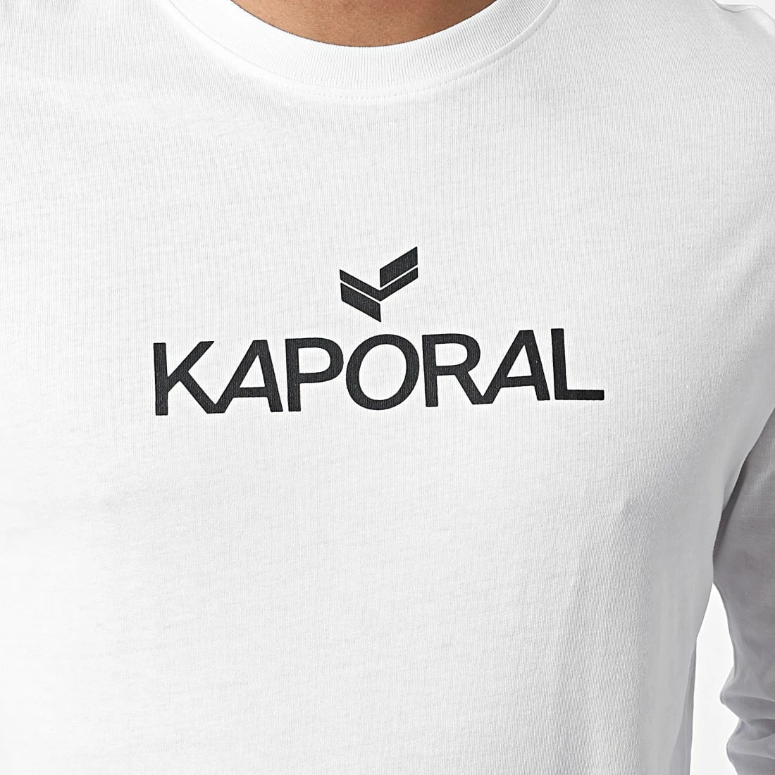 Acheter 🔥 Tee 👕 Shirt Manches Longues Peres Blanc de Kaporal 👍 – Image 2